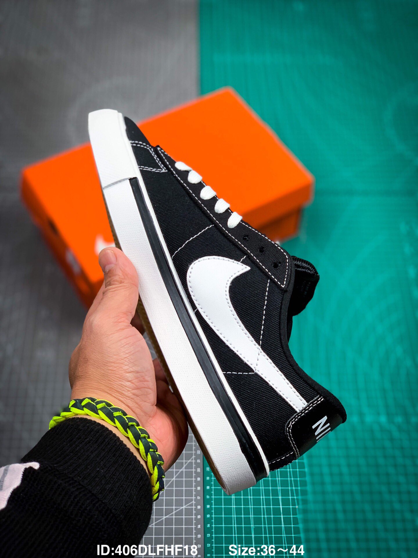 100 真标半码 NIKE BLAZER LOW 19新款开拓者 低帮帆布板鞋