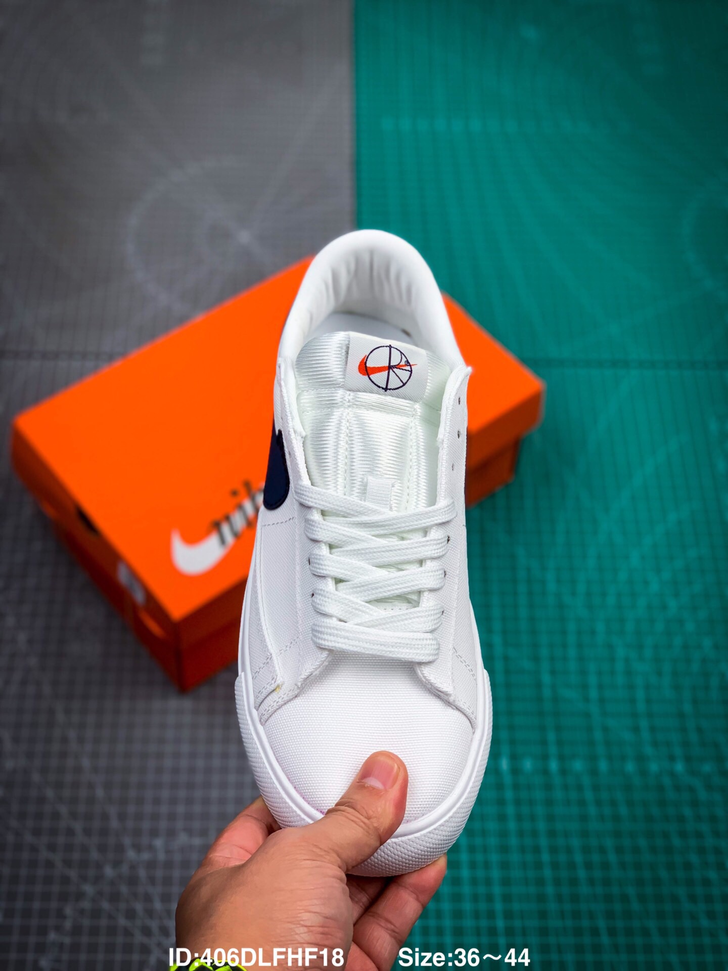 100 真标半码 NIKE BLAZER LOW 20年新款开拓者 低帮帆布板鞋