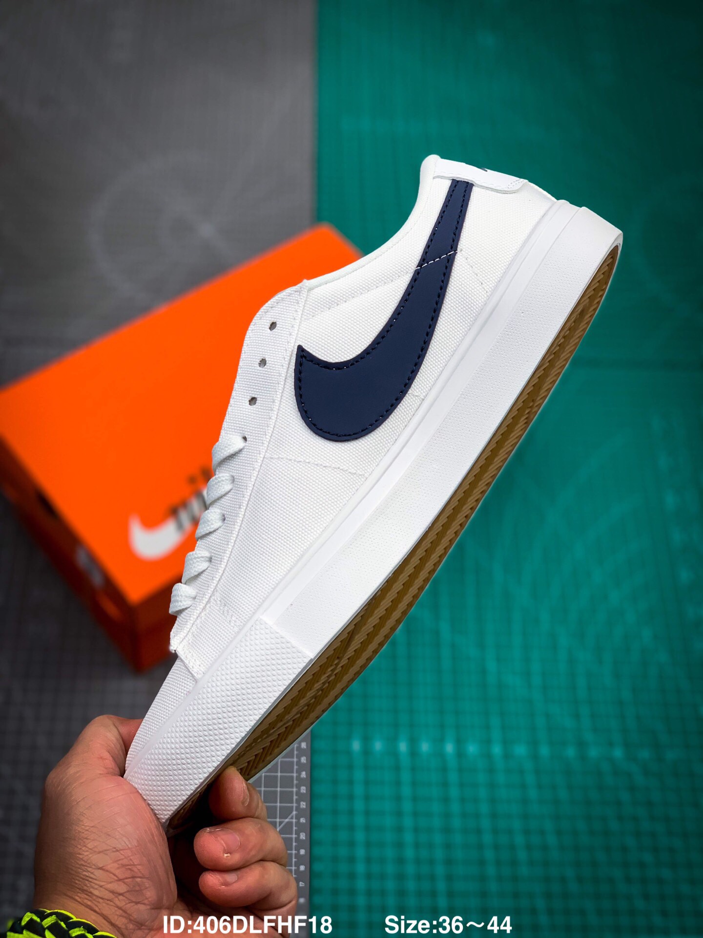 100 真标半码 NIKE BLAZER LOW 20年新款开拓者 低帮帆布板鞋