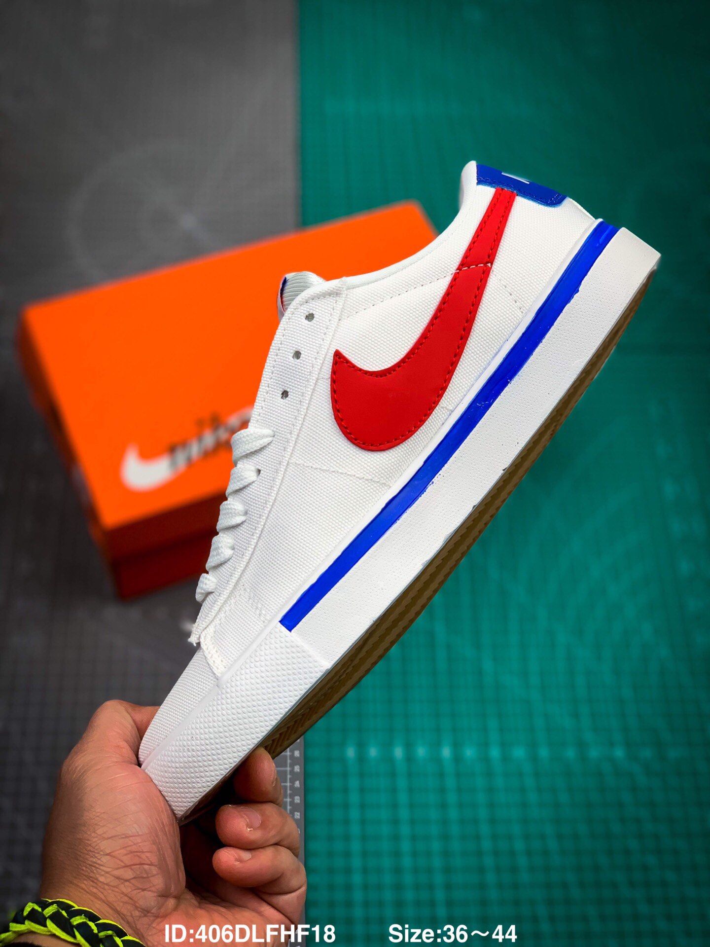 100 真标半码 NIKE BLAZER LOW 20年新款开拓者 低帮帆布板鞋