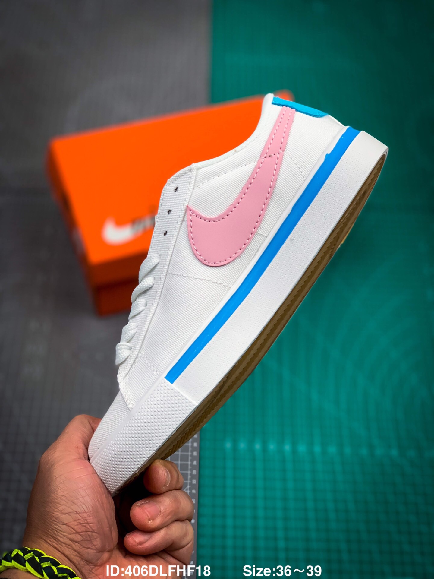 100 真标半码 NIKE BLAZER LOW 20年新款开拓者 低帮帆布板鞋