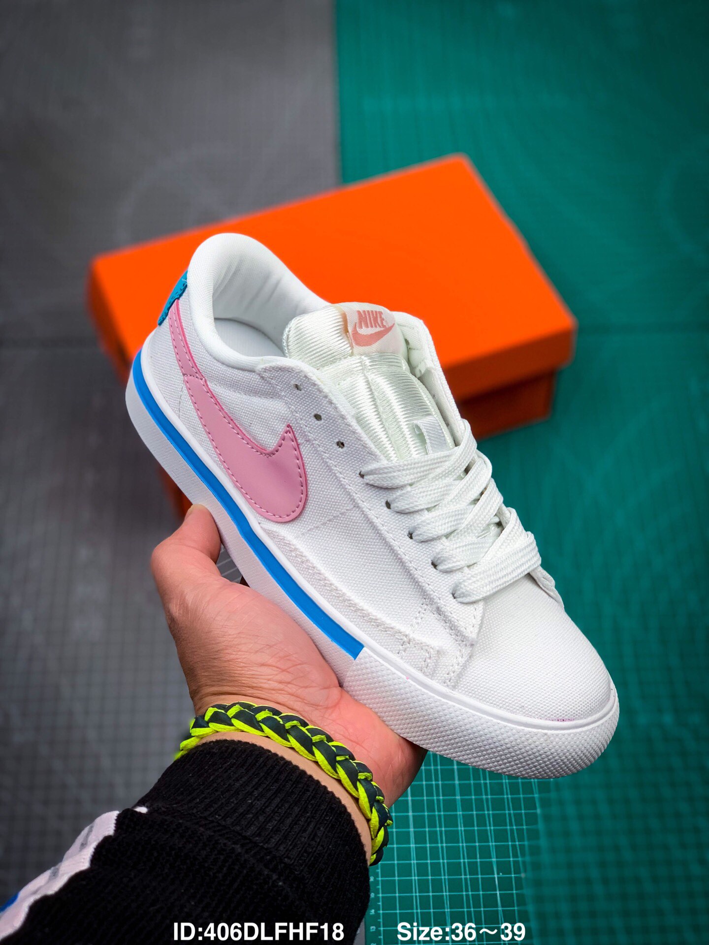 100 真标半码 NIKE BLAZER LOW 20年新款开拓者 低帮帆布板鞋