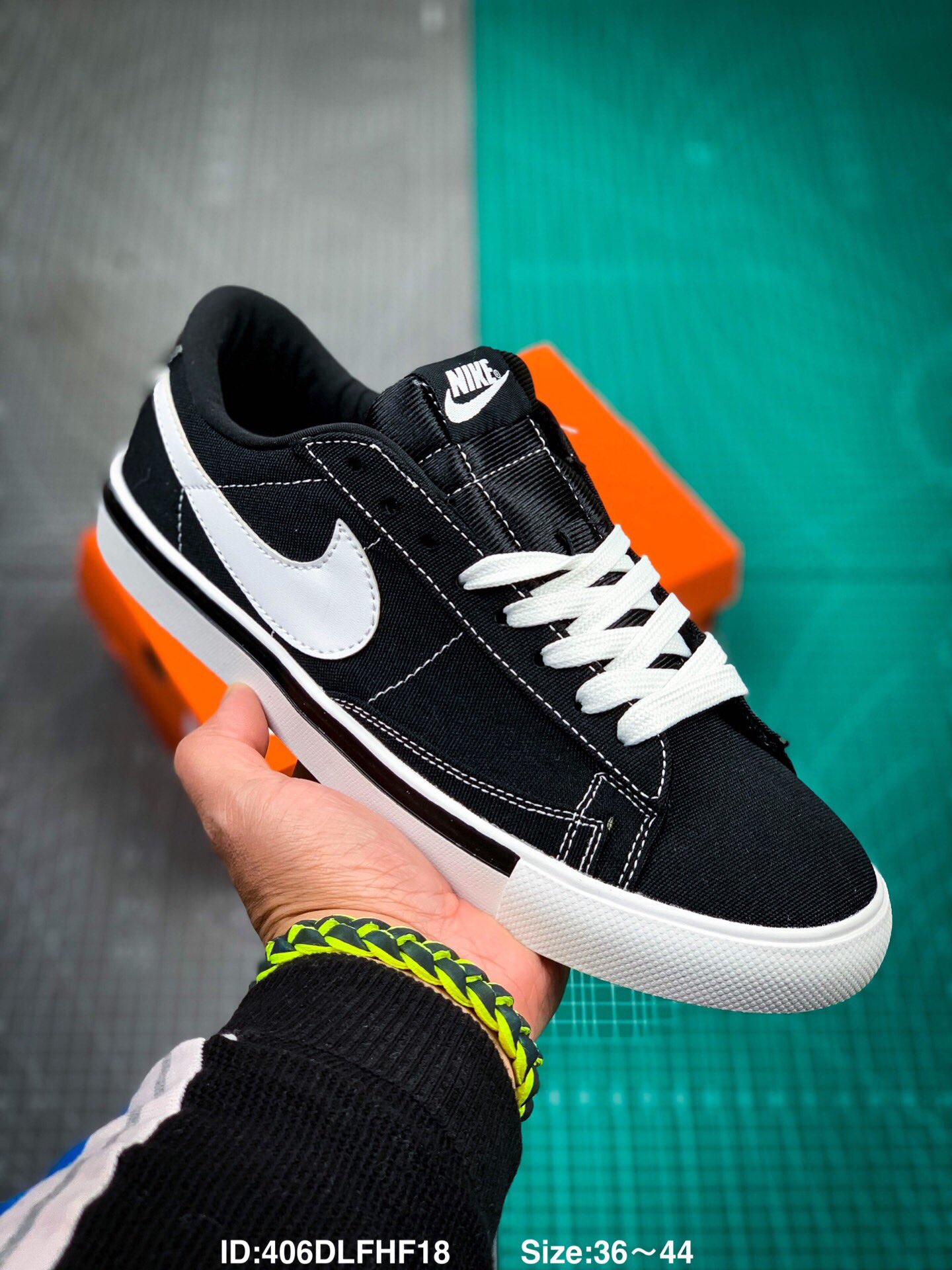 100 真标半码 NIKE BLAZER LOW 20年新款开拓者 低帮帆布板鞋