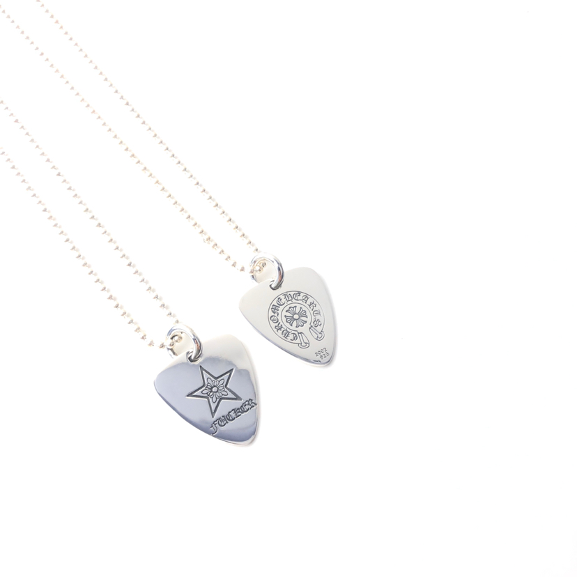 Chrome Hearts Chrome hearts 克罗心 五角星吉他拨片项链