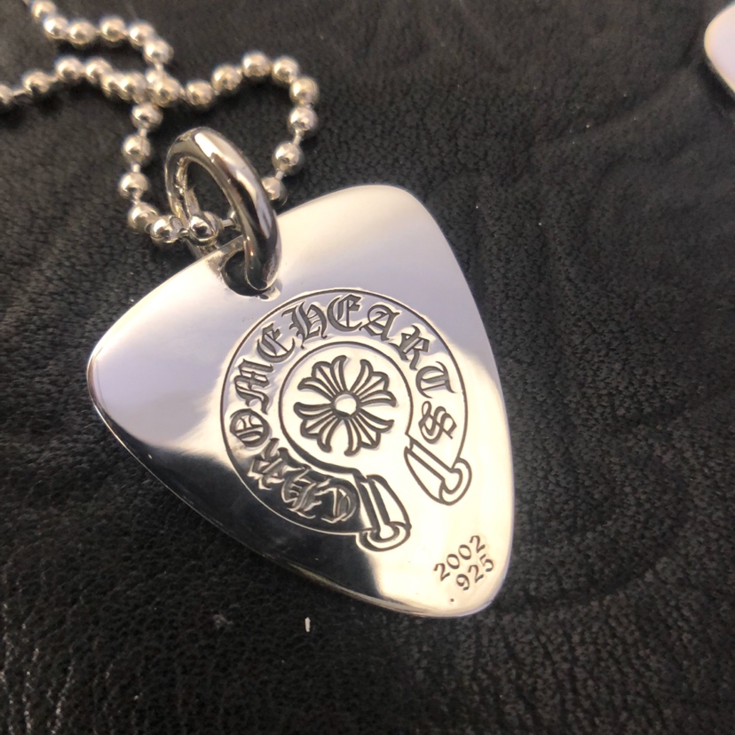 Chrome Hearts Chrome hearts 克罗心 五角星吉他拨片项链