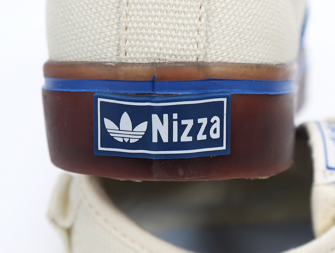 100 Adidas NIZZA 校园帆布板鞋懒人一脚蹬 DA9331