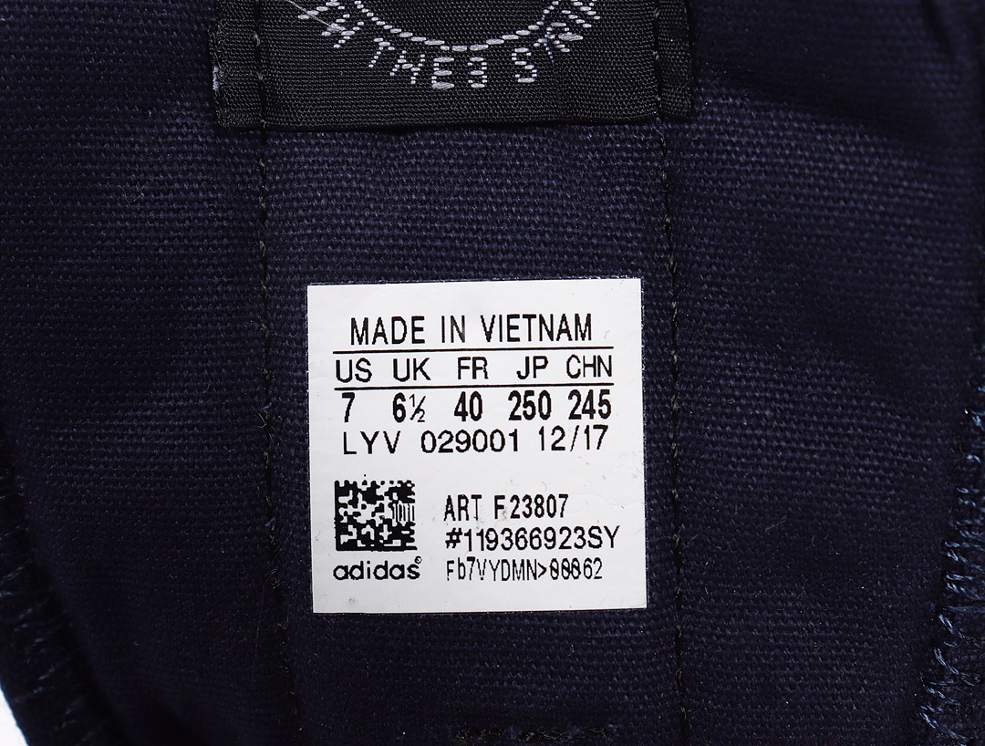 100 Adidas NIZZA 校园帆布板鞋懒人一脚蹬 F23807 宝蓝生胶 网红情侣鞋 真标原盒纯硫化