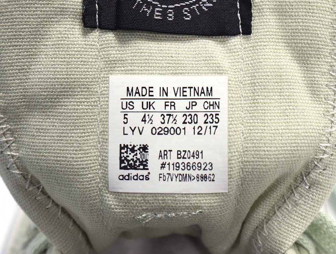 100 Adidas NIZZA 校园帆布板鞋懒人一脚蹬 BZ0491 薄荷绿 真标原盒纯硫化