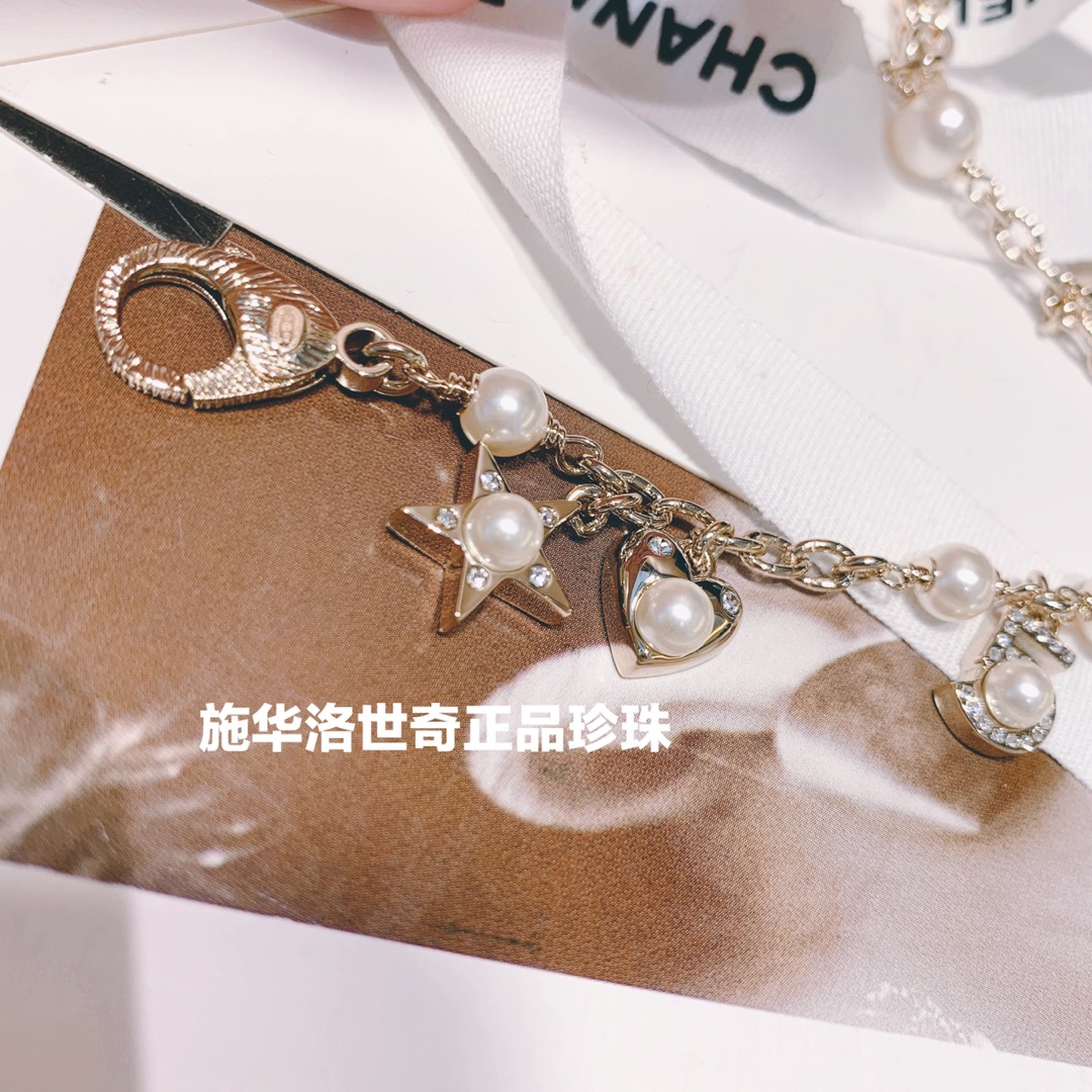 Chanel Zp 小香多元素珍珠手链，太 了这个手链