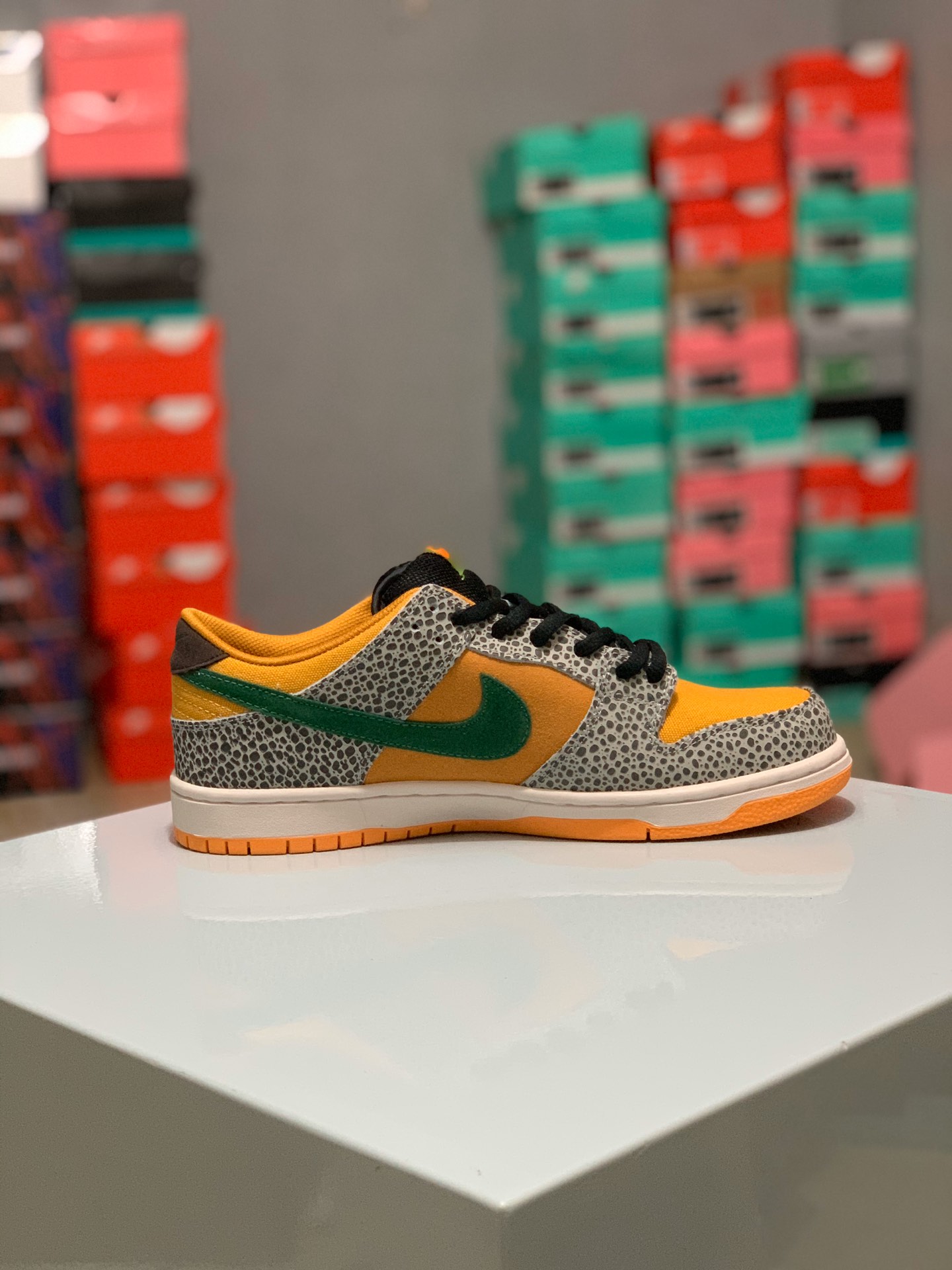 160 高品原盒原标  NIKE DUNK LOW Safari2020石斑爆裂纹鸳鸯钩 CD2563-002