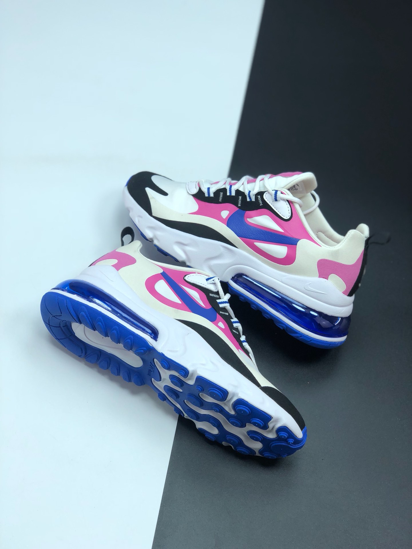 150 耐克 Nike React Air Max 270 系列 机能半气垫跑步鞋 CI3866-002