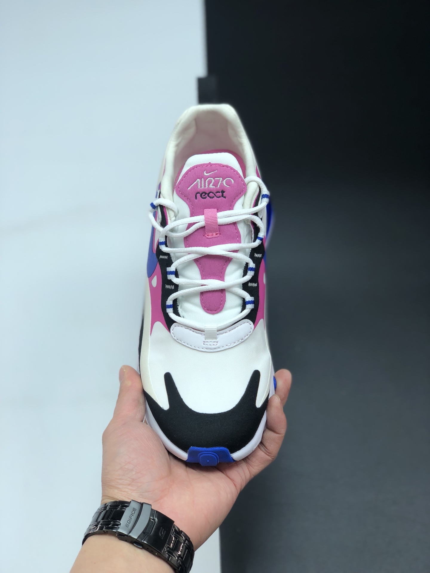 150 耐克 Nike React Air Max 270 系列 机能半气垫跑步鞋 CI3866-002