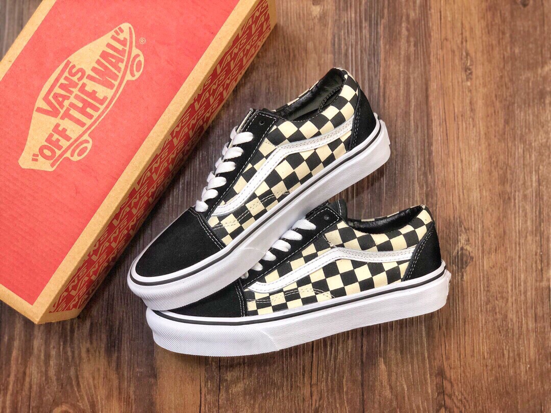 130 全码补出 硫化真标 独立订单 长年供应 你的经典款储藏库  Vans Style36 万斯棋盘格小头