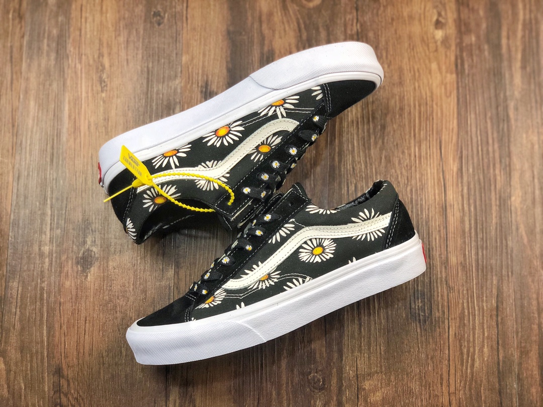 150 Vans Style 36 OG 小雏菊  权志龙小头低帮系列 雏菊帆布滑板鞋