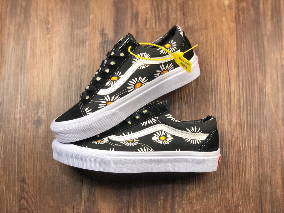 150 Vans Style 36 OG 小雏菊  权志龙小头低帮系列 雏菊帆布滑板鞋