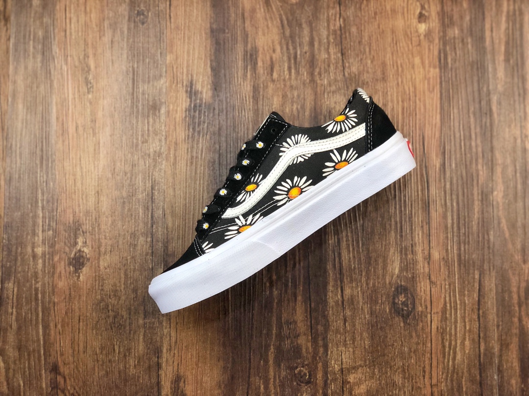 150 Vans Style 36 OG 小雏菊  权志龙小头低帮系列 雏菊帆布滑板鞋