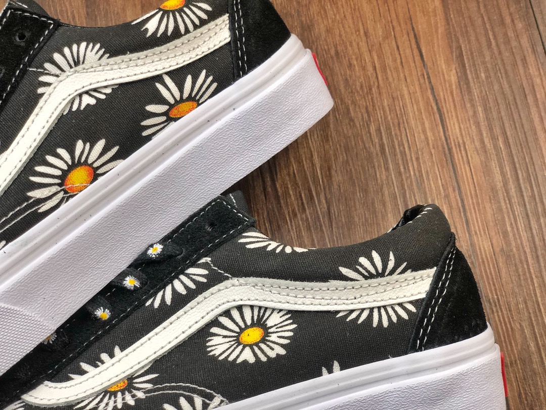 150 Vans Style 36 OG 小雏菊  权志龙小头低帮系列 雏菊帆布滑板鞋