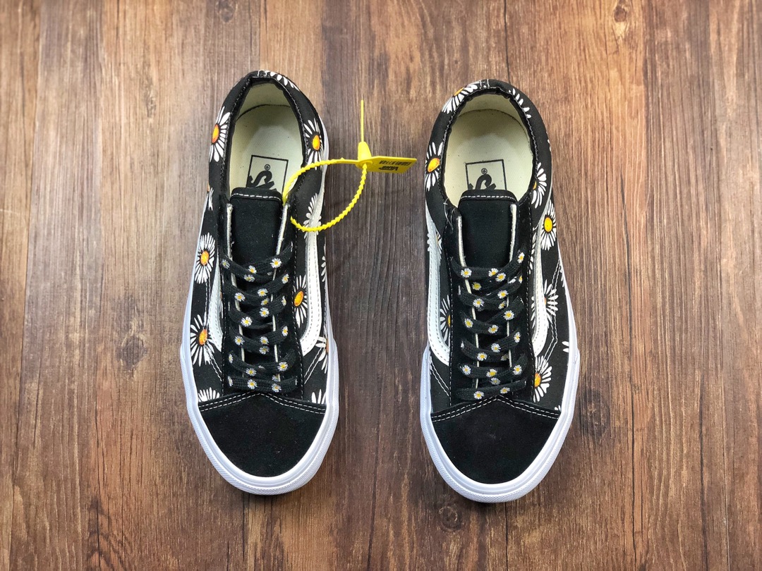 150 Vans Style 36 OG 小雏菊  权志龙小头低帮系列 雏菊帆布滑板鞋