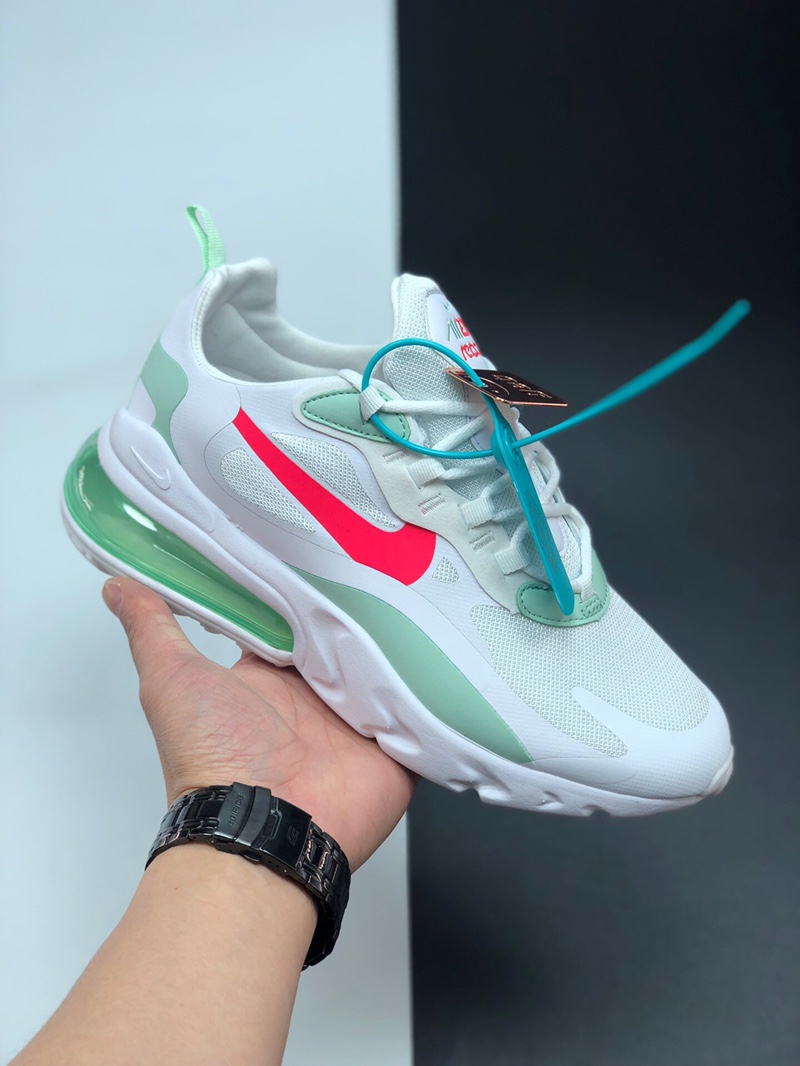 150 耐克 Nike React Air Max 270 系列 机能半气垫跑步鞋 CI3866-002