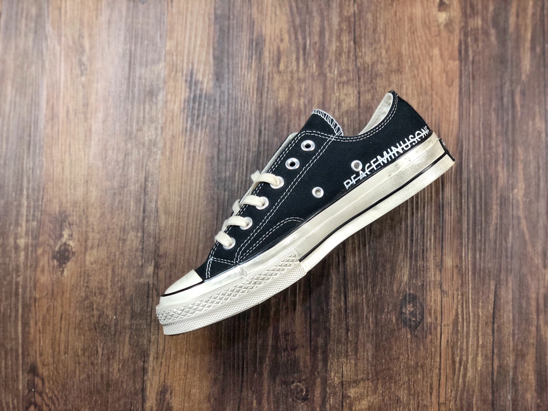 130 双围条 雏菊低帮 匡威权志龙小雏菊 个人品牌PEACEMINUSONE X CONVERSE