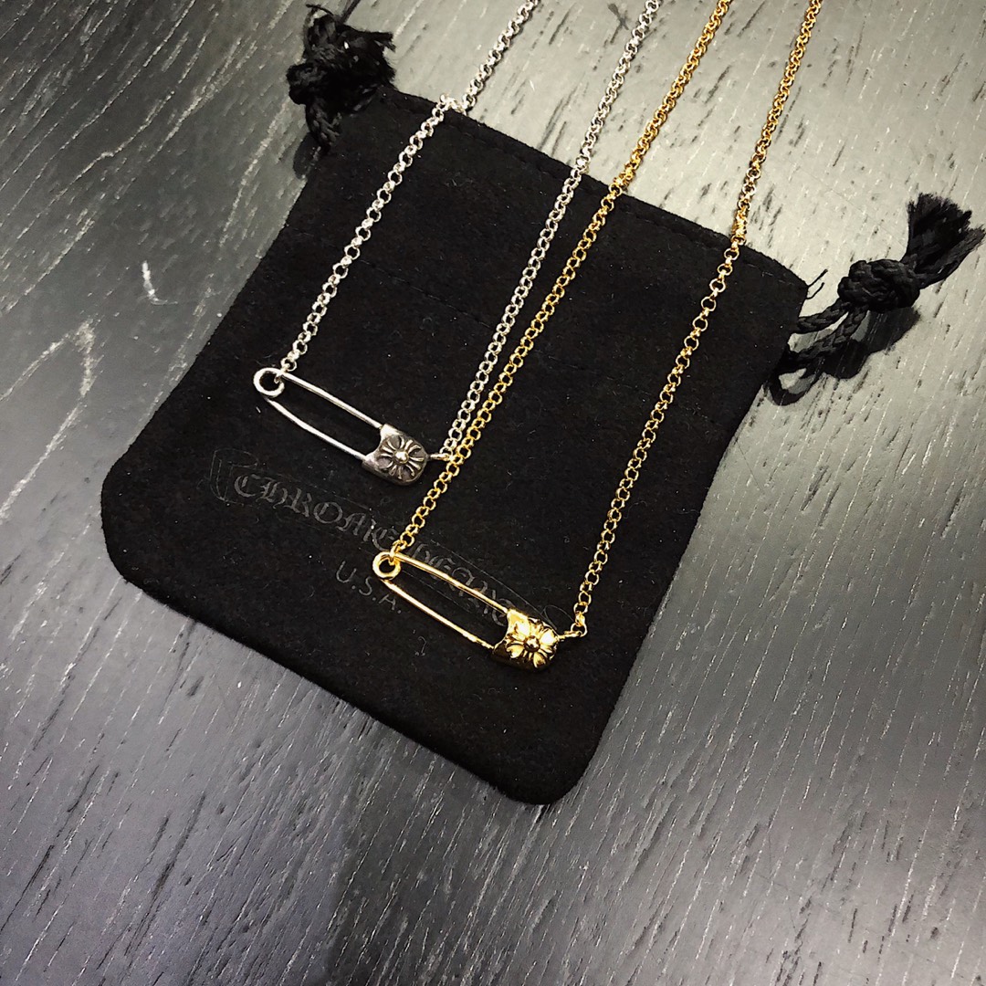 Chrome Hearts MZ出品 开版 Chrome hearts 克罗心别针项链