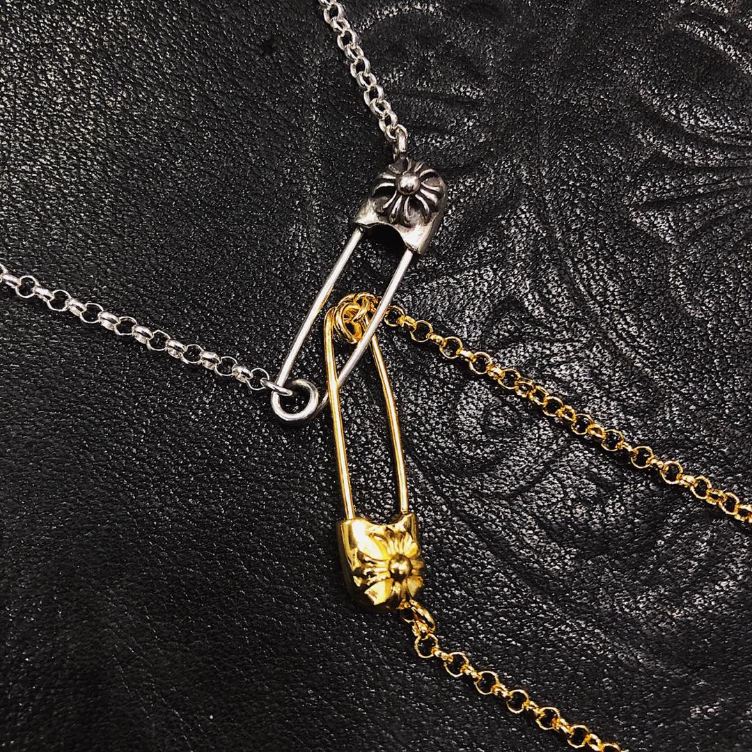 Chrome Hearts MZ出品 开版 Chrome hearts 克罗心别针项链