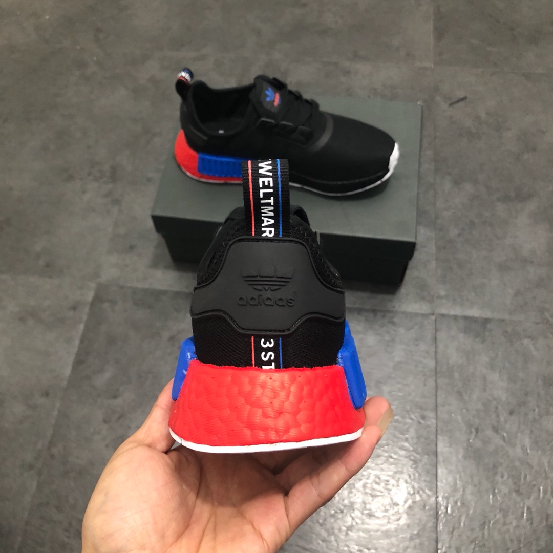 230 公司级巴斯夫阿迪达斯 Adidas NMD R-1 街头风经典百搭跑步鞋  FX4355