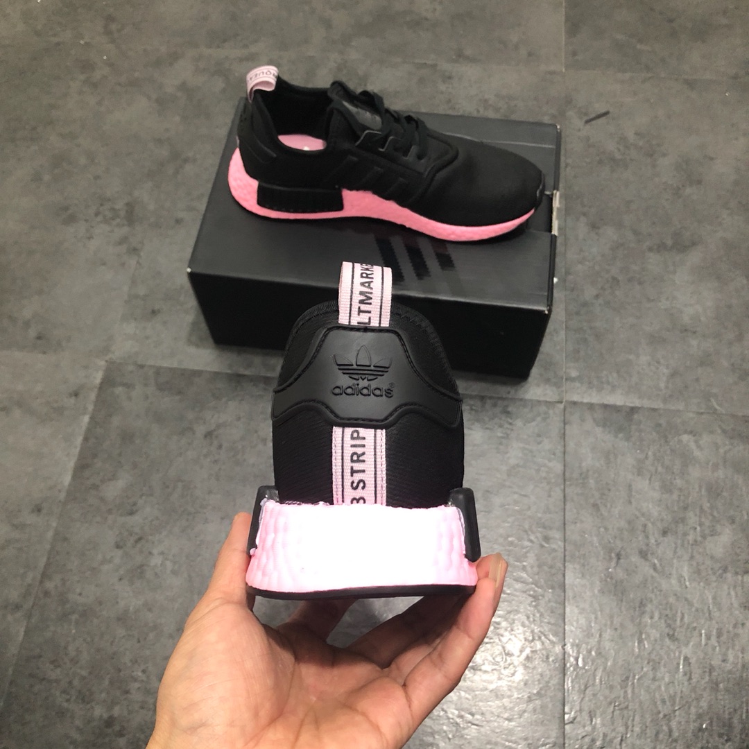 190 公司级巴斯夫阿迪达斯 Adidas NMD R-1 街头风经典百搭跑步鞋EE4472