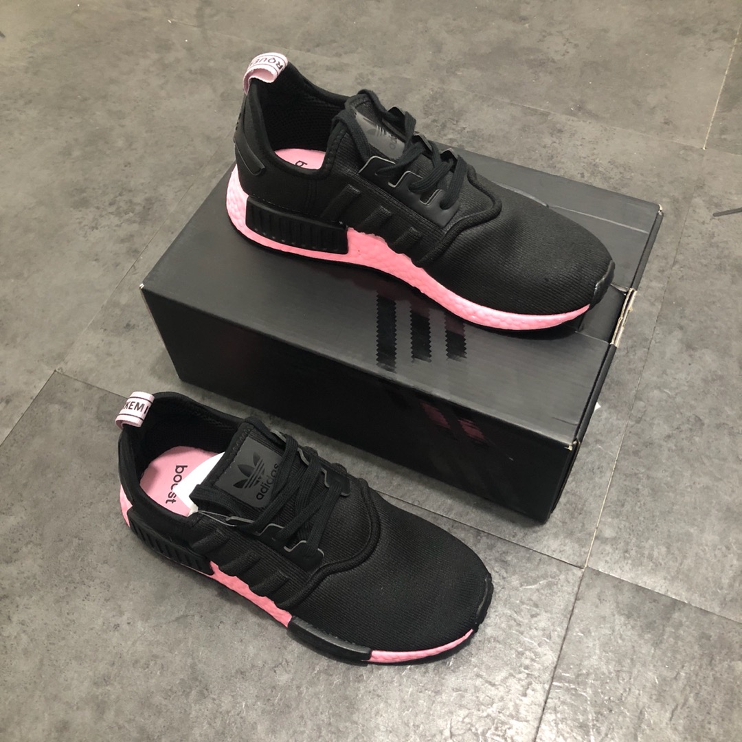 190 公司级巴斯夫阿迪达斯 Adidas NMD R-1 街头风经典百搭跑步鞋EE4472