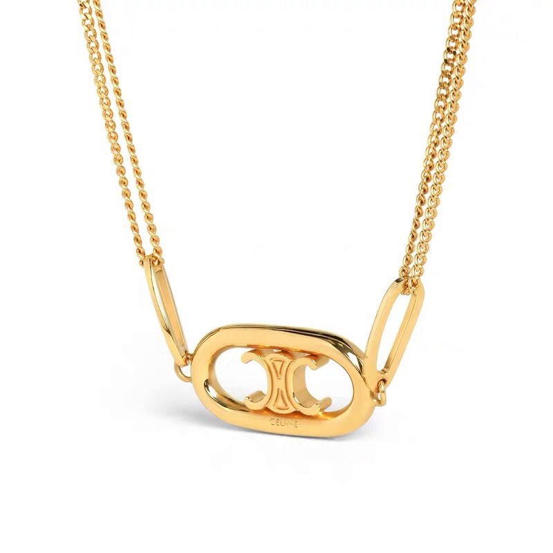 NO:101752,Celine Arc de Triomphe pig nose necklace, Celine, Necklace19860909赛琳凯旋门猪鼻子项链,塞琳,celine,necklace,Jewelry