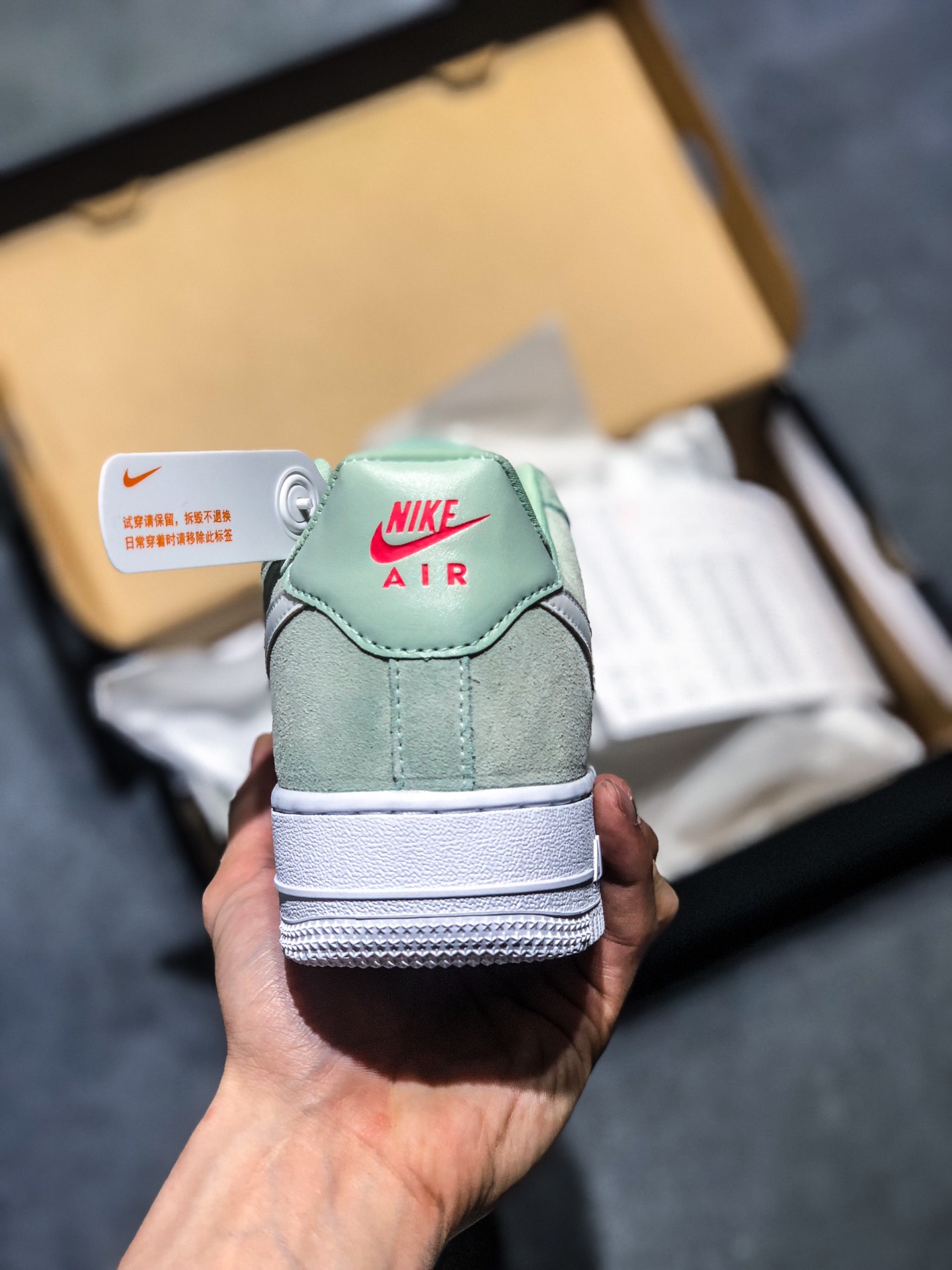p220 NK Air Force 1 Low 霜绿 空军一号低帮百搭休闲运动板鞋 CV3026-300