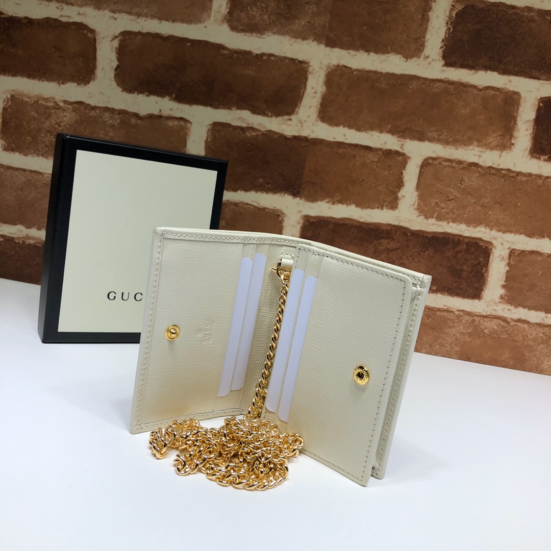GUCCI古驰马衔扣1955系列双G帆布皮革肩背包623180