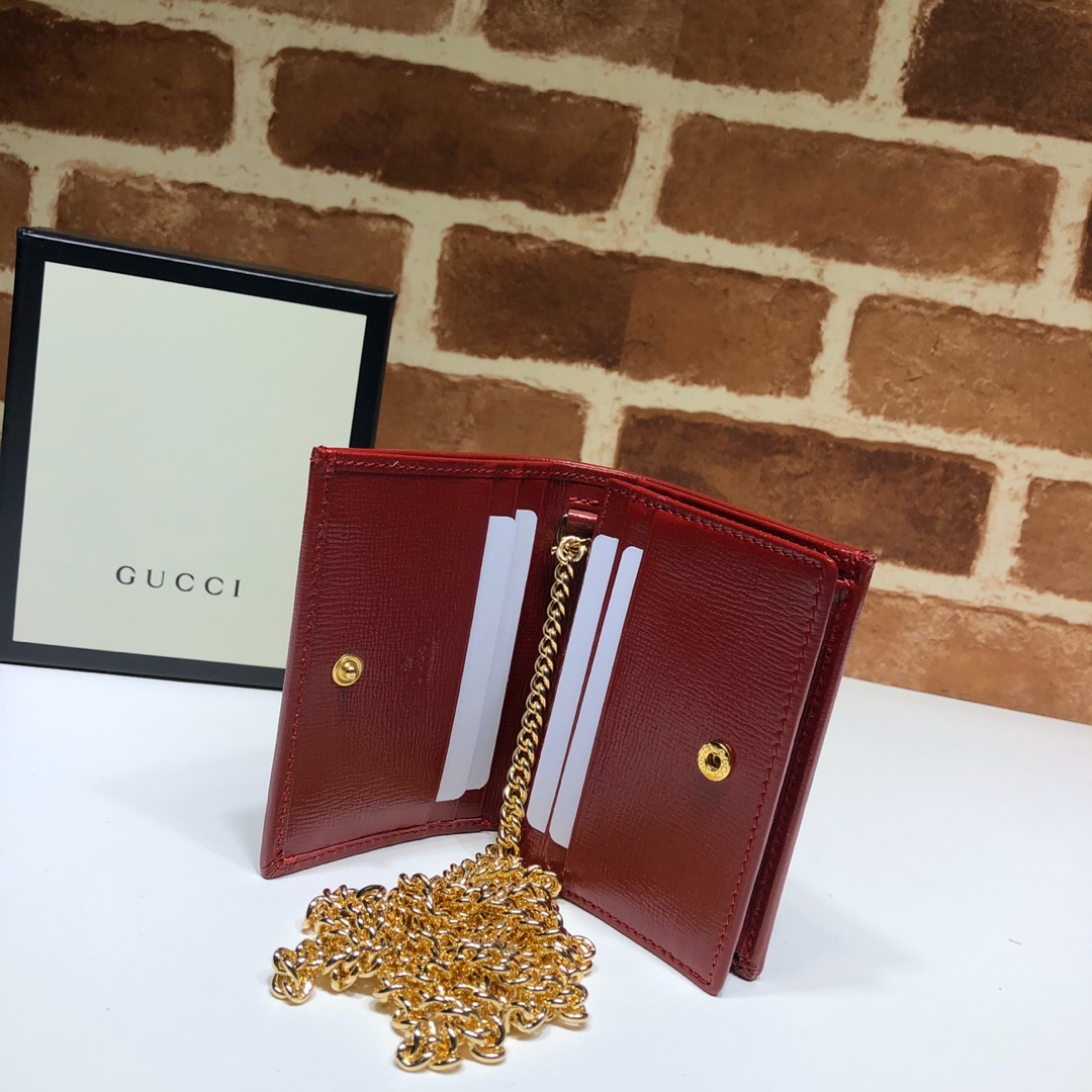 GUCCI古驰马衔扣1955系列双G帆布皮革肩背包623180