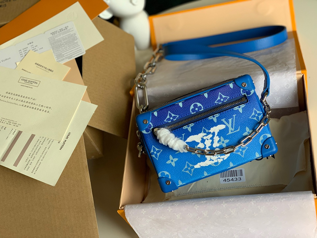 NO:395684,【Exclusive real shot M45433】 Paradise series on Earth M45433 small box with picture zp packaging. Summer, the return rate is super high. Size 18.5x13x8cm., LV [original leather], louis vuitton19860909【独家实拍M45433】地球上的天堂系列 M45433小号盒子 配图片zp包装.夏天 回头率超高哦. 尺寸18.5x13x8cm .,LV【原厂皮】,louis vuitton,Bag