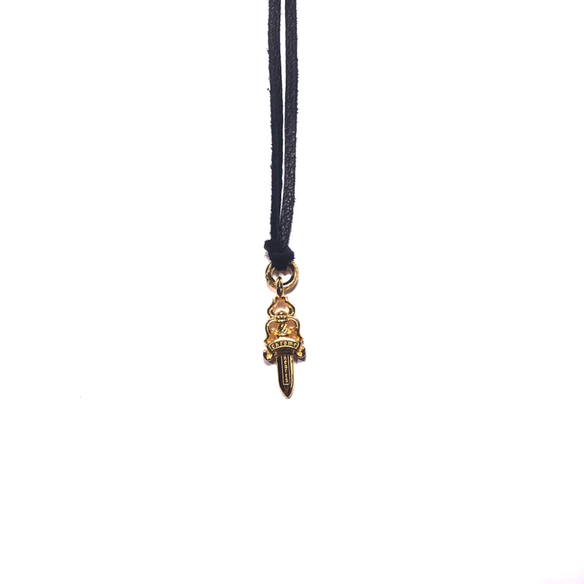 Chrome Hearts Chrome hearts 克罗心22k金色宝剑项链