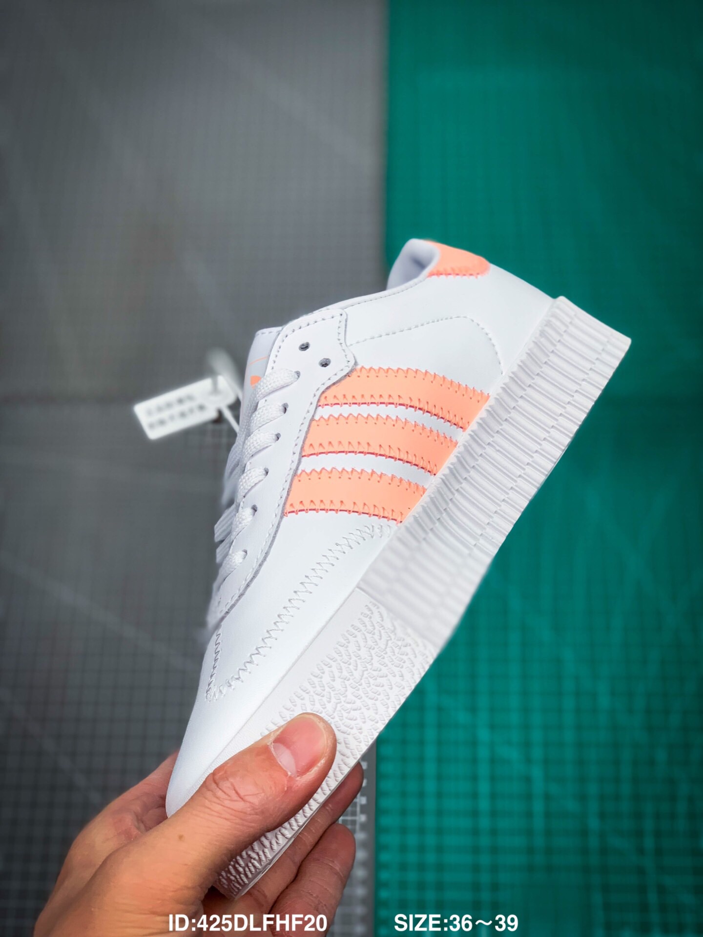 110 真标半码 Adidas/阿迪达斯 三叶草 男女子经典运动板鞋