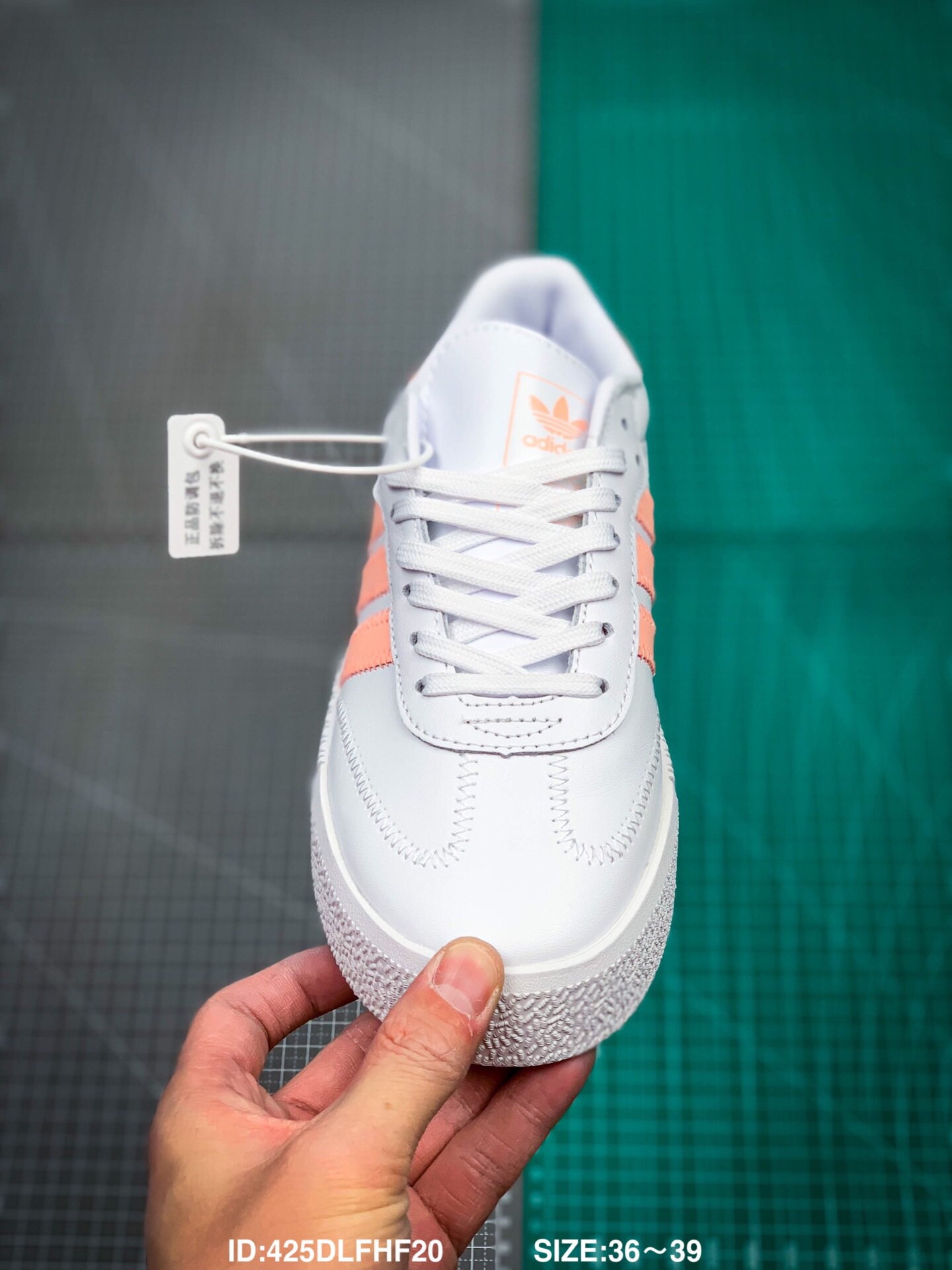 110 真标半码 Adidas/阿迪达斯 三叶草 男女子经典运动板鞋