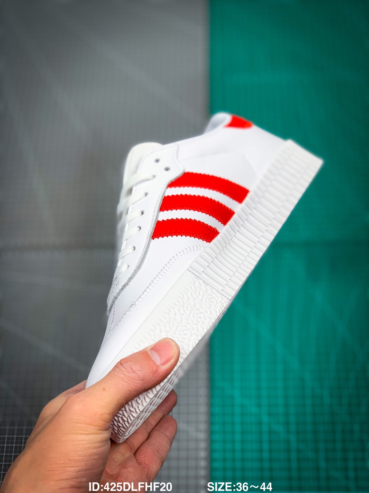 110 真标半码 Adidas/阿迪达斯 三叶草 男女子经典运动板鞋