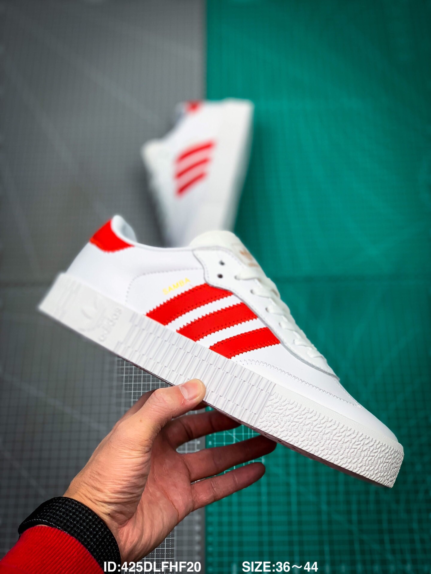 110 真标半码 Adidas/阿迪达斯 三叶草 男女子经典运动板鞋