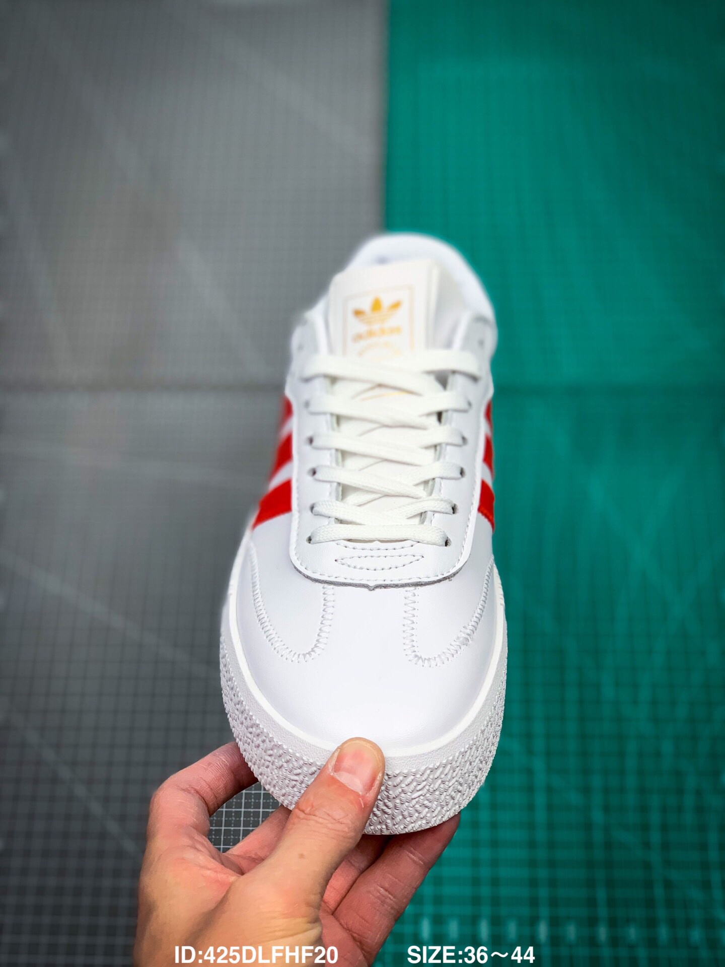 110 真标半码 Adidas/阿迪达斯 三叶草 男女子经典运动板鞋