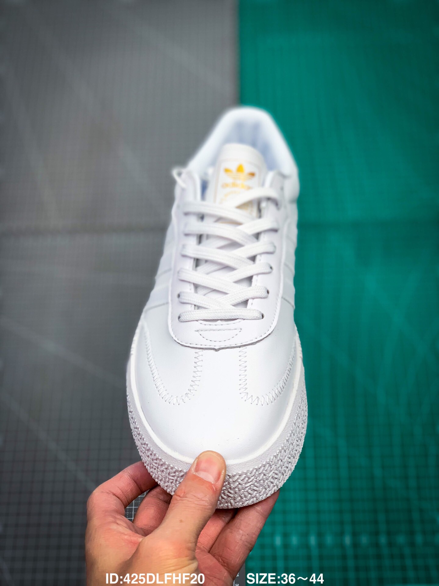 110 真标半码 Adidas/阿迪达斯 三叶草 男女子经典运动板鞋