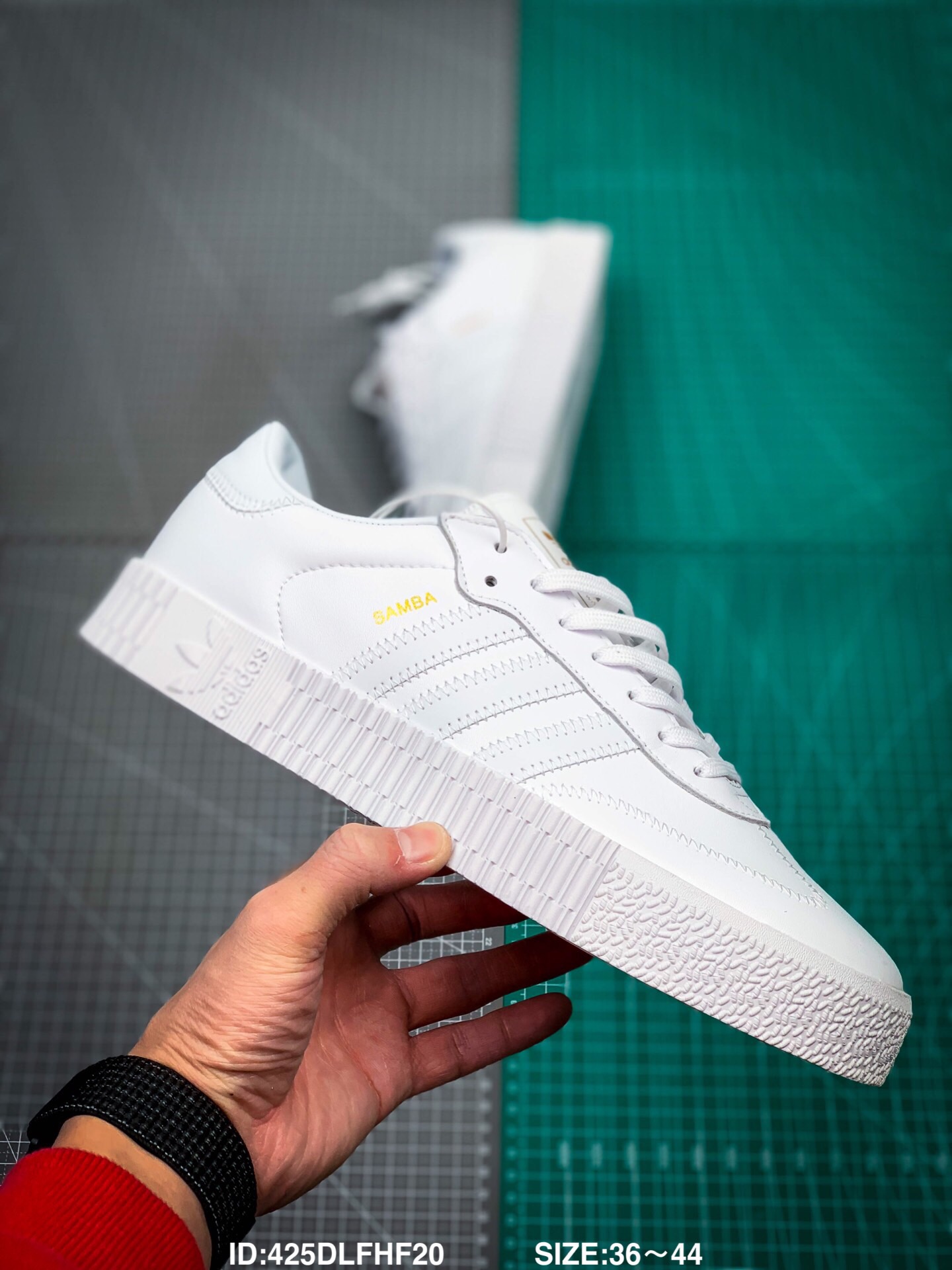 110 真标半码 Adidas/阿迪达斯 三叶草 男女子经典运动板鞋