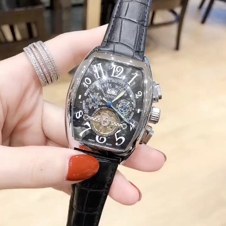 Franck Muller Geneva Luxury Men's Watch - Automatic Mechanical, 42mm x 55mm