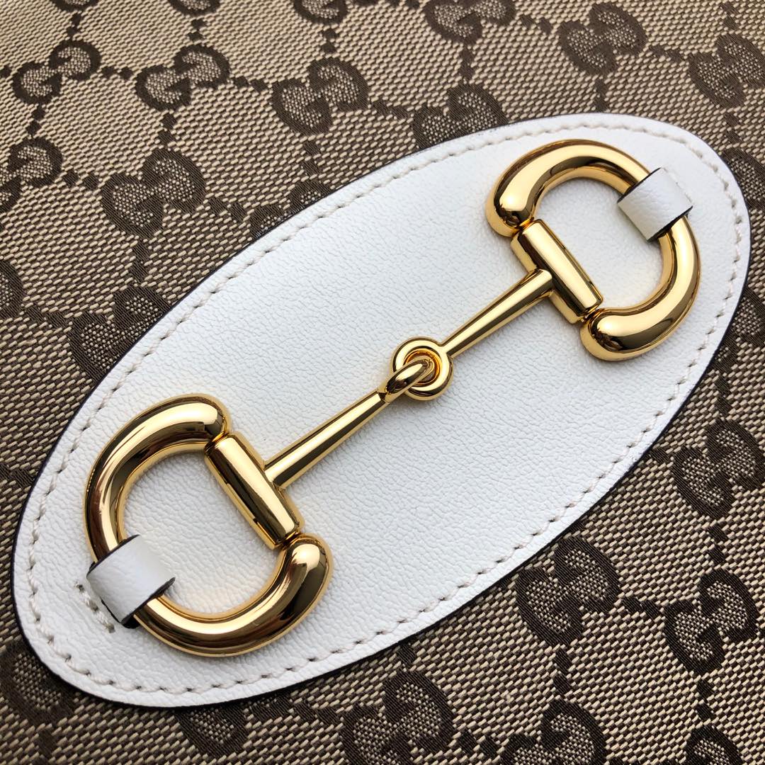 GUCCI古驰马衔扣1955系列托特包623695