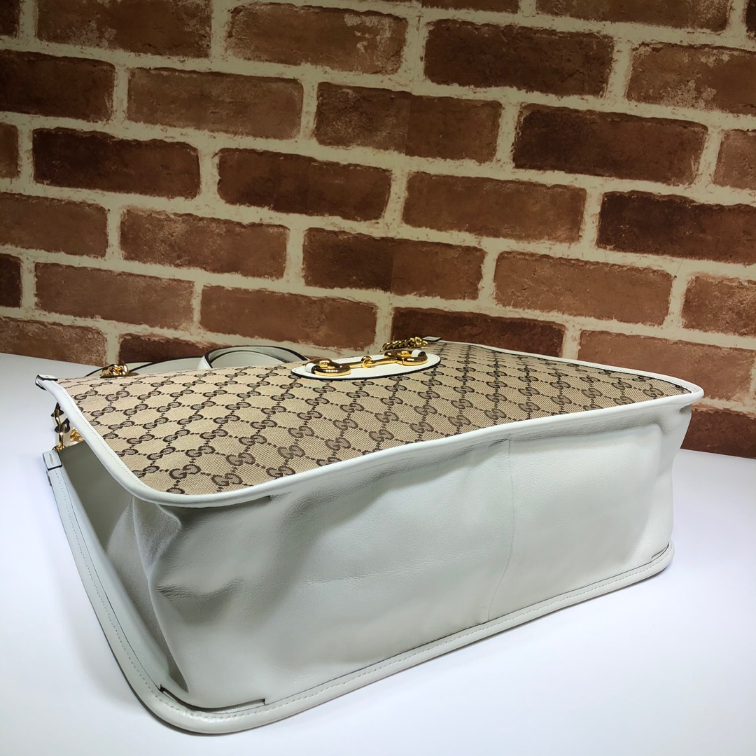 GUCCI古驰马衔扣1955系列托特包623695