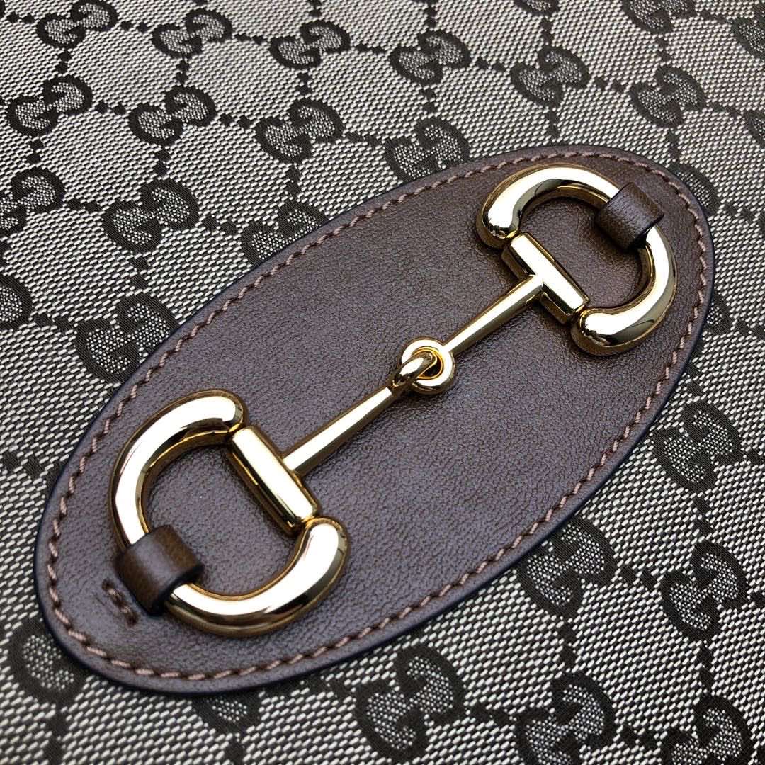 GUCCI古驰马衔扣1955系列托特包623695
