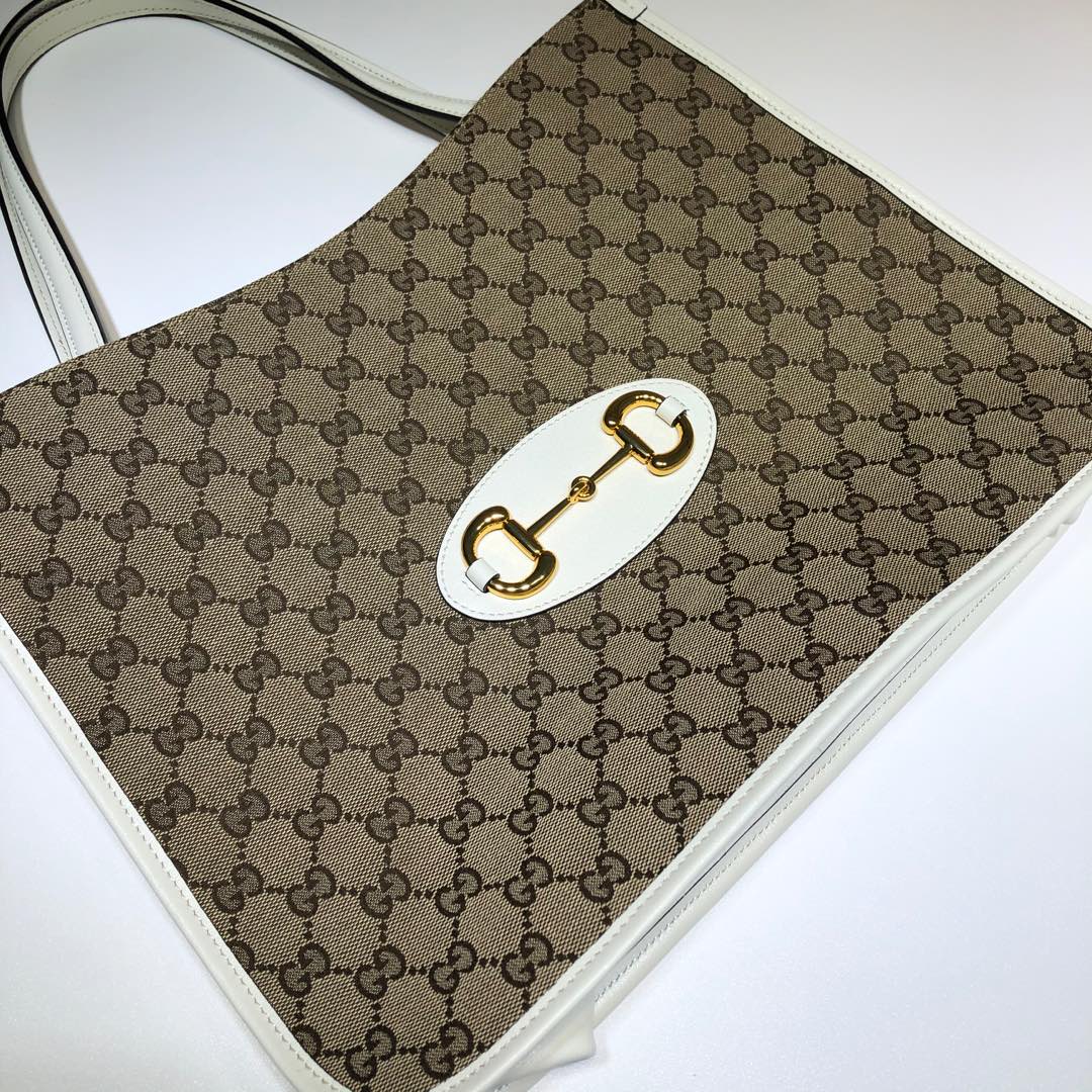 GUCCI古驰马衔扣手提单肩包623694