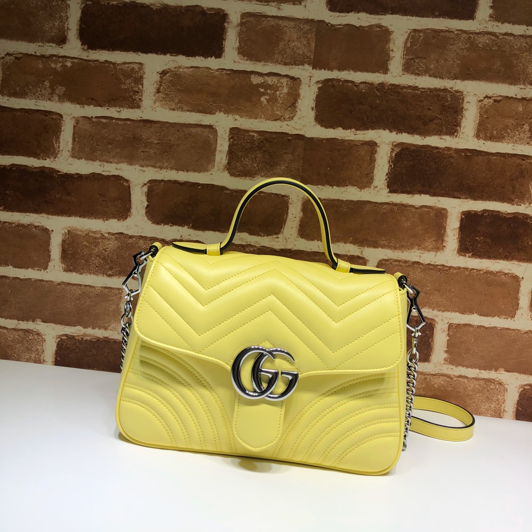NO:198642,The quality of the counter, top-quality original goods, real-life photos!  Model number 498110 Banana yellow size width 27X height 19X side width 10.5, shipped. GUCCI [original leather], gucci19860909专柜品质,顶级原单货,实物实拍！款号498110香蕉黄尺寸宽27X高19X侧宽10.5,出货了 .批,GUCCI【原厂皮】,gucci,Bag