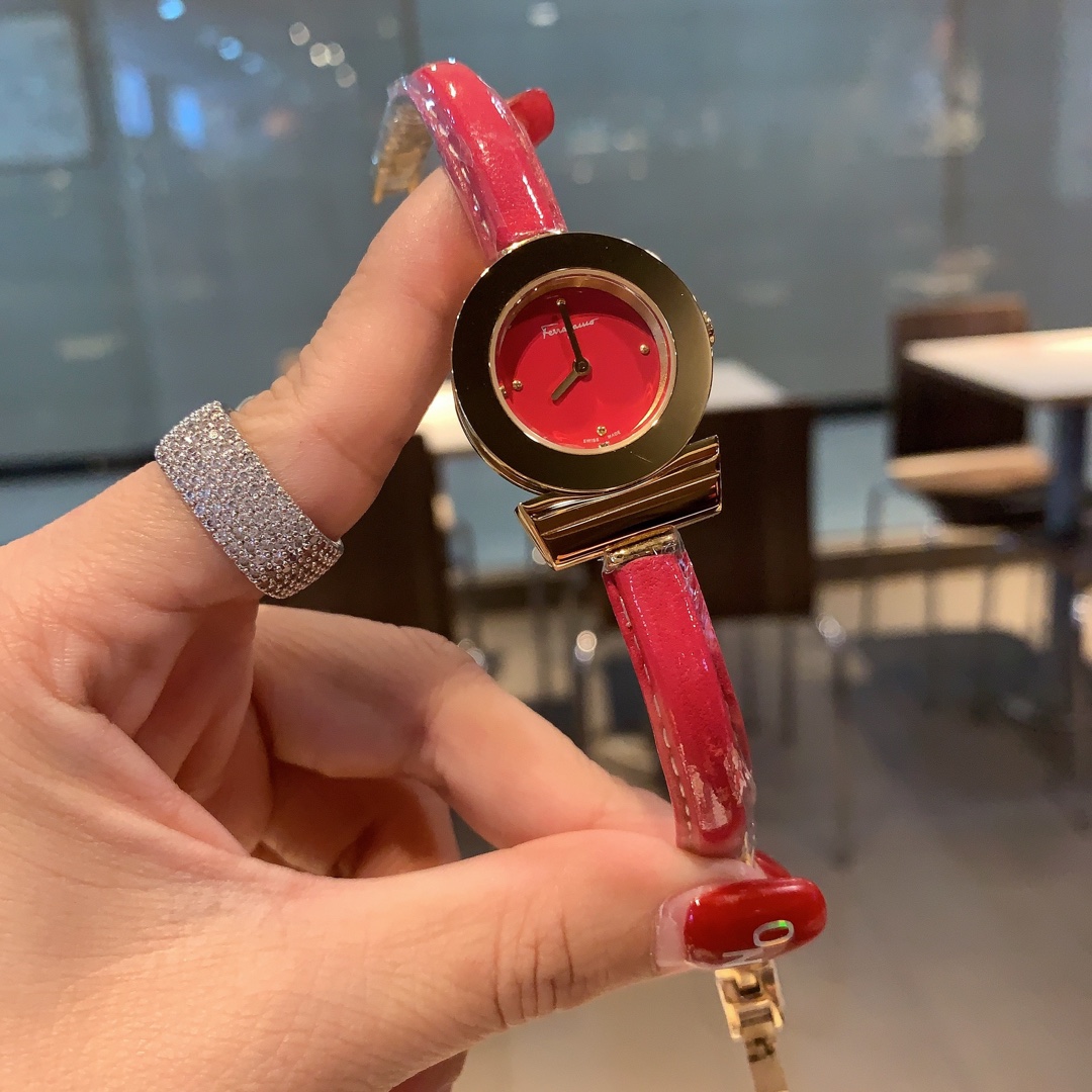 Luxury White Bracelet: Ferragamo Gancino Model Ronda751 Quartz Watch with Sapphire Glass - 图片 7