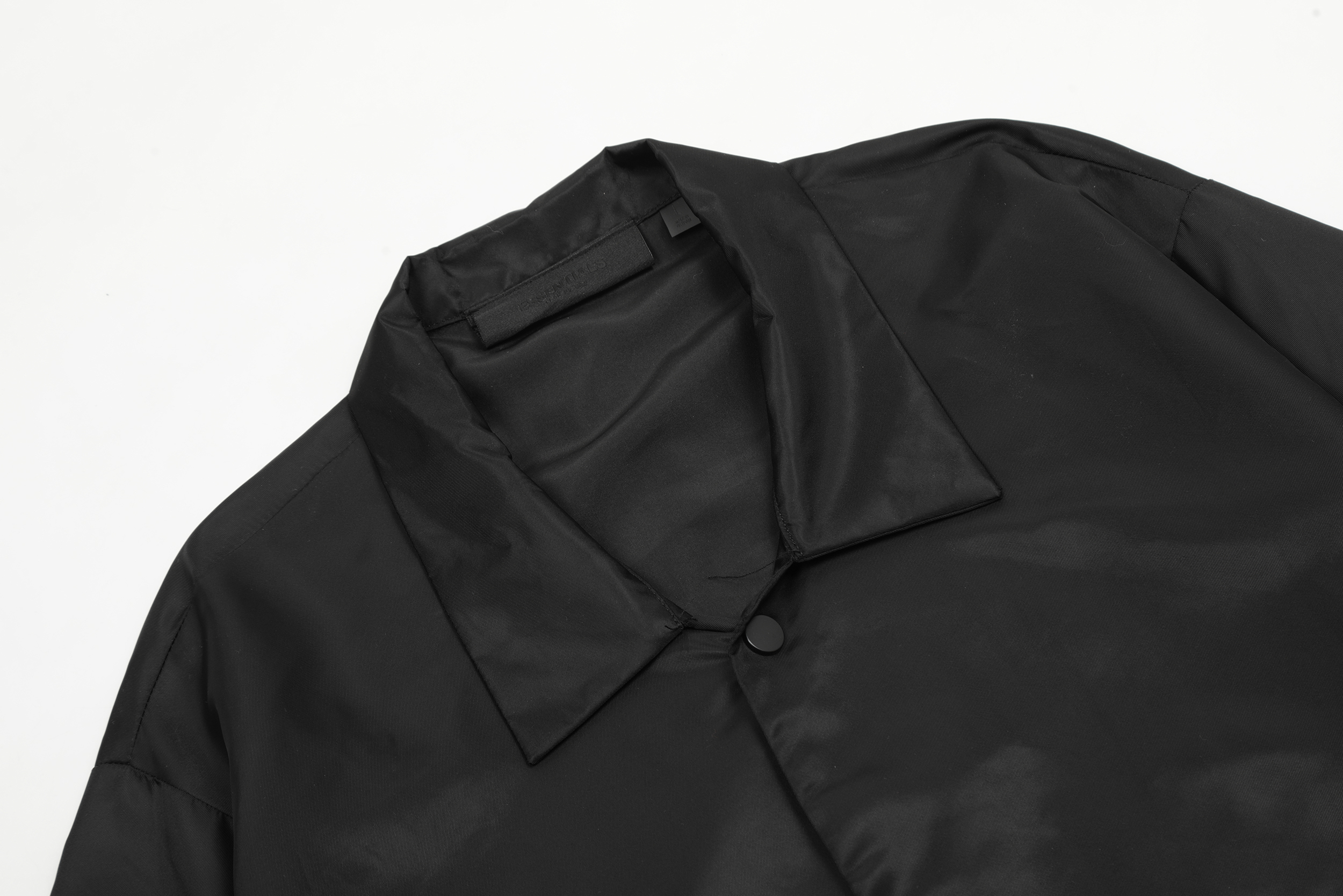 CY 8807#Fear Of god Backline ESSENTIALS High Street coach jacket, black S-XL - 图片 4